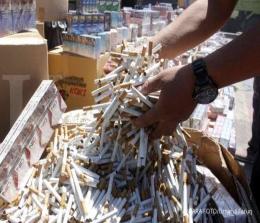Ilustrasi belasan juta batang rokok disita Bea Cukai Riau (foto/int)
